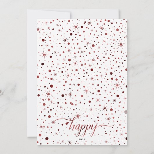 prettige feestdagen en nieuwjaar 2-foto's zonder f feestdagenkaart (Achterkant)