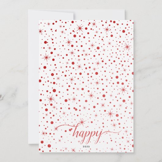 prettige feestdagen en nieuwjaar 2-foto's zonder f feestdagenkaart (Achterkant)