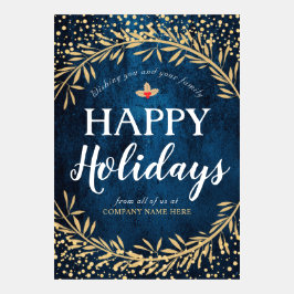 Prettige feestdagen · en zakelijke Bedankt