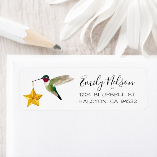 Prettige feestdagen Etiket (Insitu)