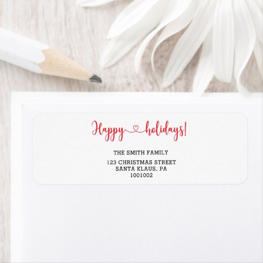 prettige feestdagen etiket (Insitu)