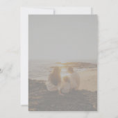 Prettige feestdagen Familie 2 foto Moderne kerst Feestdagenkaart (Achterkant)