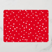 PRETTIGE FEESTDAGEN FAMILIE FOTO leuk kalligrafie (Achterkant)