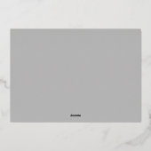 Prettige feestdagen Familiefoto | Klassiek lichtgr (Achterkant)