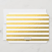 PRETTIGE FEESTDAGEN FAUX GOLD FOIL FEESTDAGENKAART (Achterkant)