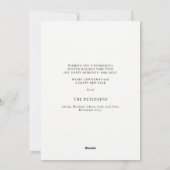 prettige feestdagen faux goudscriptfoto feestdagenkaart (Achterkant)