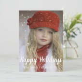 Prettige Feestdagen Feestdagenkaart (Staand voorkant)