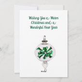 prettige feestdagen feestdagenkaart (Achterkant)