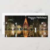 prettige feestdagen feestdagenkaart (Voorkant / Achterkant)