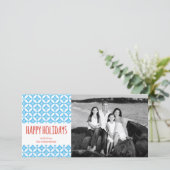 prettige feestdagen feestdagenkaart (Staand voorkant)