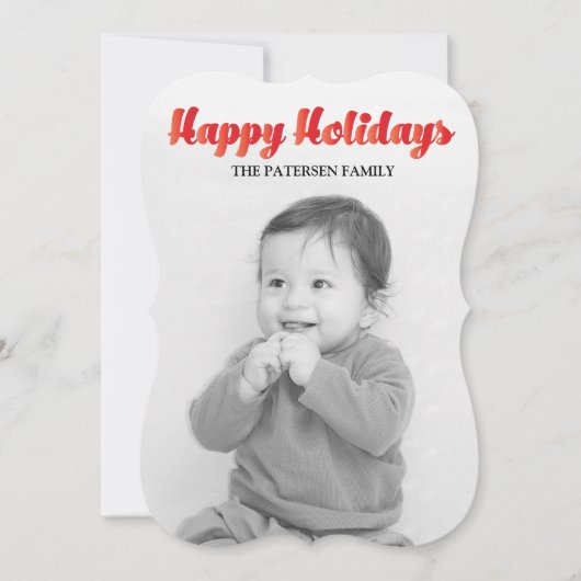 prettige feestdagen feestdagenkaart (Voorkant)