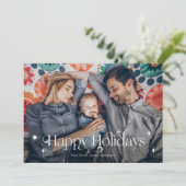 Prettige feestdagen Feestdagenkaart (Staand voorkant)