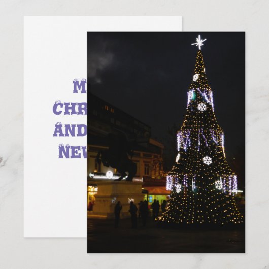 Prettige Feestdagen Feestdagenkaart (Voorkant / Achterkant)