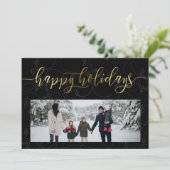 prettige feestdagen feestdagenkaart (Staand voorkant)