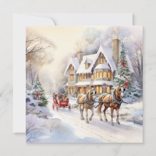 Prettige Feestdagen Feestdagenkaart (Voorkant)