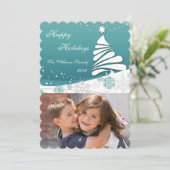 prettige feestdagen feestdagenkaart (Staand voorkant)