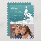 prettige feestdagen feestdagenkaart (Voorkant / Achterkant)