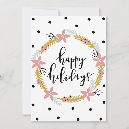 Prettige Feestdagen Feestdagenkaart (Voorkant)