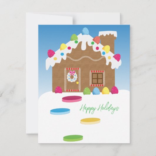 prettige feestdagen feestdagenkaart (Voorkant)