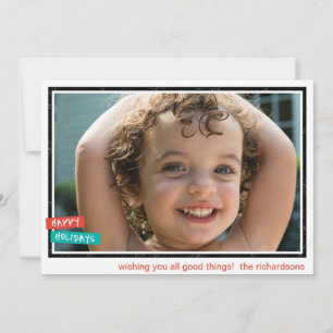 prettige feestdagen feestdagenkaart