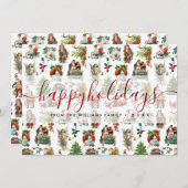 Prettige feestdagen Feestdagenkaart (Voorkant / Achterkant)