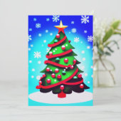 Prettige feestdagen  feestdagenkaart (Staand voorkant)