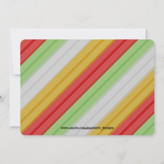 Prettige Feestdagen Feestdagenkaart (Achterkant)