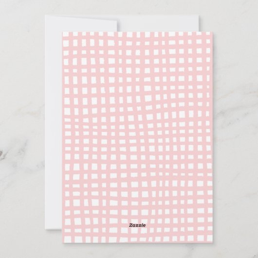 Prettige feestdagen Feestelijk bos rood groen Feestdagenkaart (Achterkant)