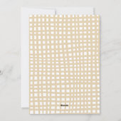 Prettige feestdagen Feestelijk groen en strikjes Feestdagenkaart (Achterkant)