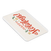 Prettige feestdagen Feestelijk ontwerp Magneet (Rechterzijde)