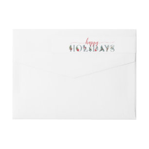 Prettige feestdagen Feestelijke Foliage