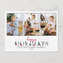 Prettige feestdagen Feestelijke Foliage Briefkaart