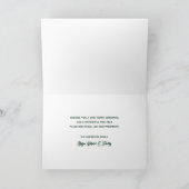 Prettige feestdagen Feestelijke Typografie Groene  (Binnen)