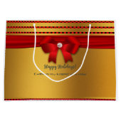 Prettige Feestdagen Feestje Groot Cadeauzakje (Voorkant)