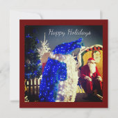 prettige feestdagen flat card (Voorkant)