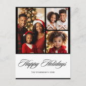 Prettige feestdagen Foto 3 Gepersonaliseerde vakan (Voorkant)