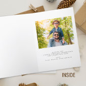 Prettige feestdagen Foto minimalistische moderne t