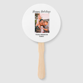 Prettige feestdagen Foto moderne liefde eenvoudige Handwaaier