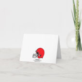 Prettige feestdagen Foto toevoegen Kaart Football  (Achterkant)