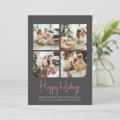 Prettige feestdagen Foto van Christmas sjabloon Gr (Staand voorkant)