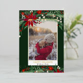 prettige feestdagen foto van de grote sneeuw (Staand Voorkant)