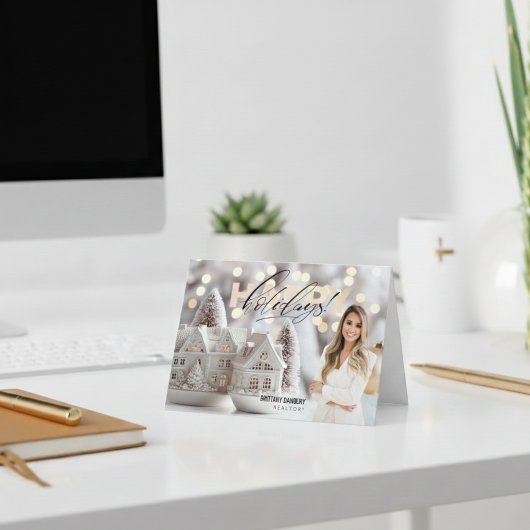 Prettige feestdagen Foto van vastgoedmakelaar