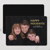 Prettige Feestdagen Fotokaart Feestdagenkaart (Voorkant / Achterkant)