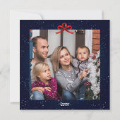 prettige feestdagen fotokaart feestdagenkaart (Achterkant)