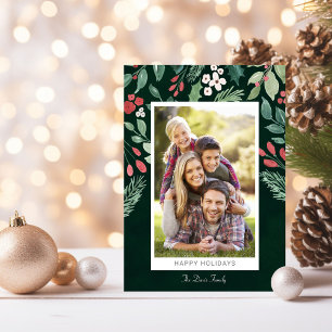 prettige feestdagen fotokaart feestdagenkaart