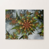 prettige feestdagen Fractal Legpuzzel (Horizontaal)