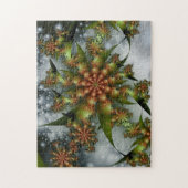 prettige feestdagen Fractal Legpuzzel (Verticaal)