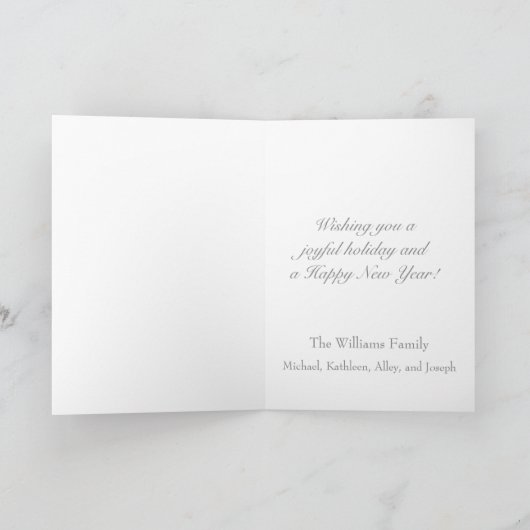 Prettige feestdagen Frost Princess Ballerina Kaart (Binnen)