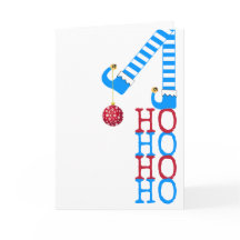 prettige feestdagen Funny Elf Ho Ho Ho FotoKerstmi