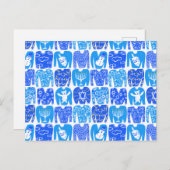 prettige feestdagen Funny Ugly Hannukah Sweaters Briefkaart (Voorkant / Achterkant)